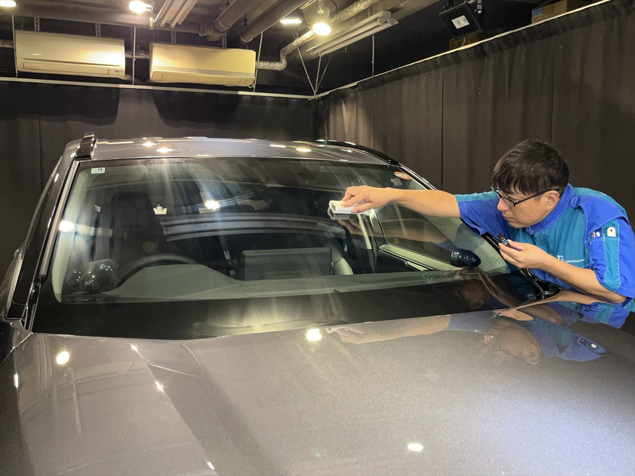 ガラス撥水コーティング