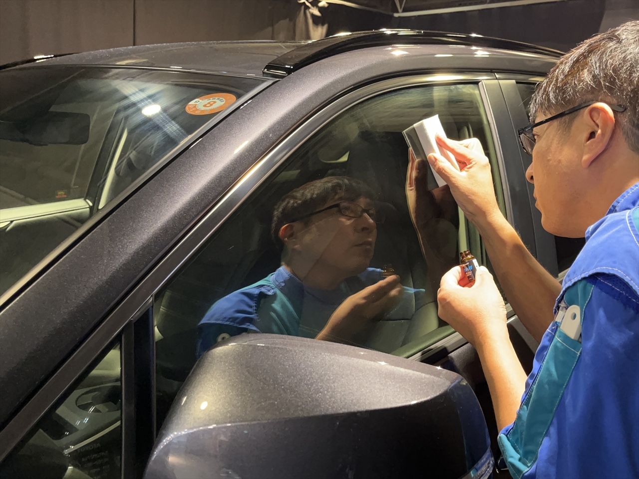 ガラス撥水コーティング