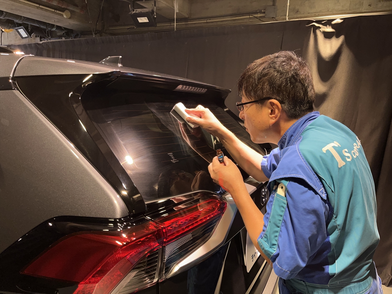 ガラス撥水コーティング