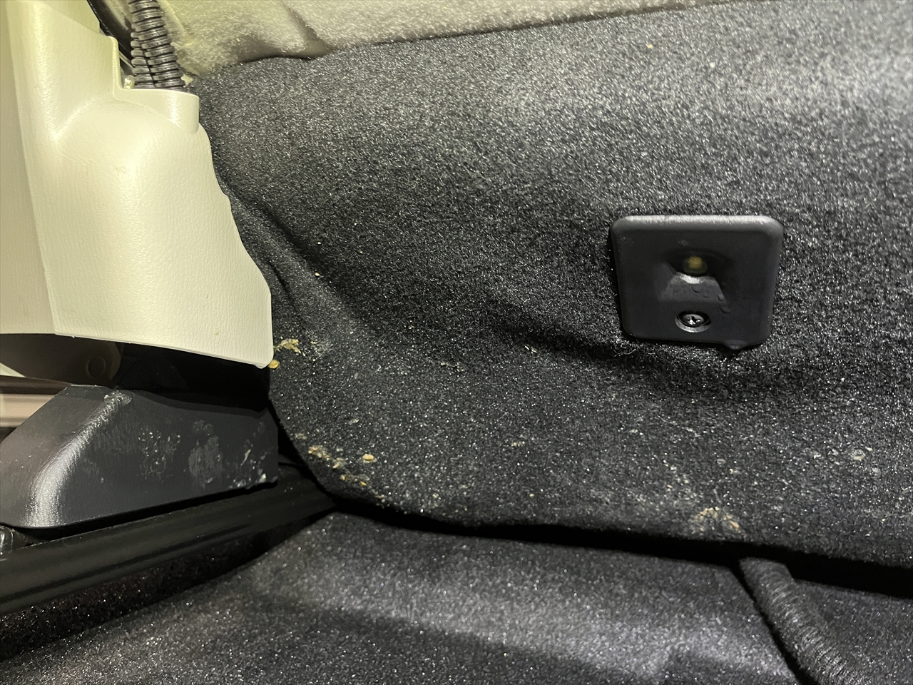 車内クリーニング (嘔吐 シート周り)