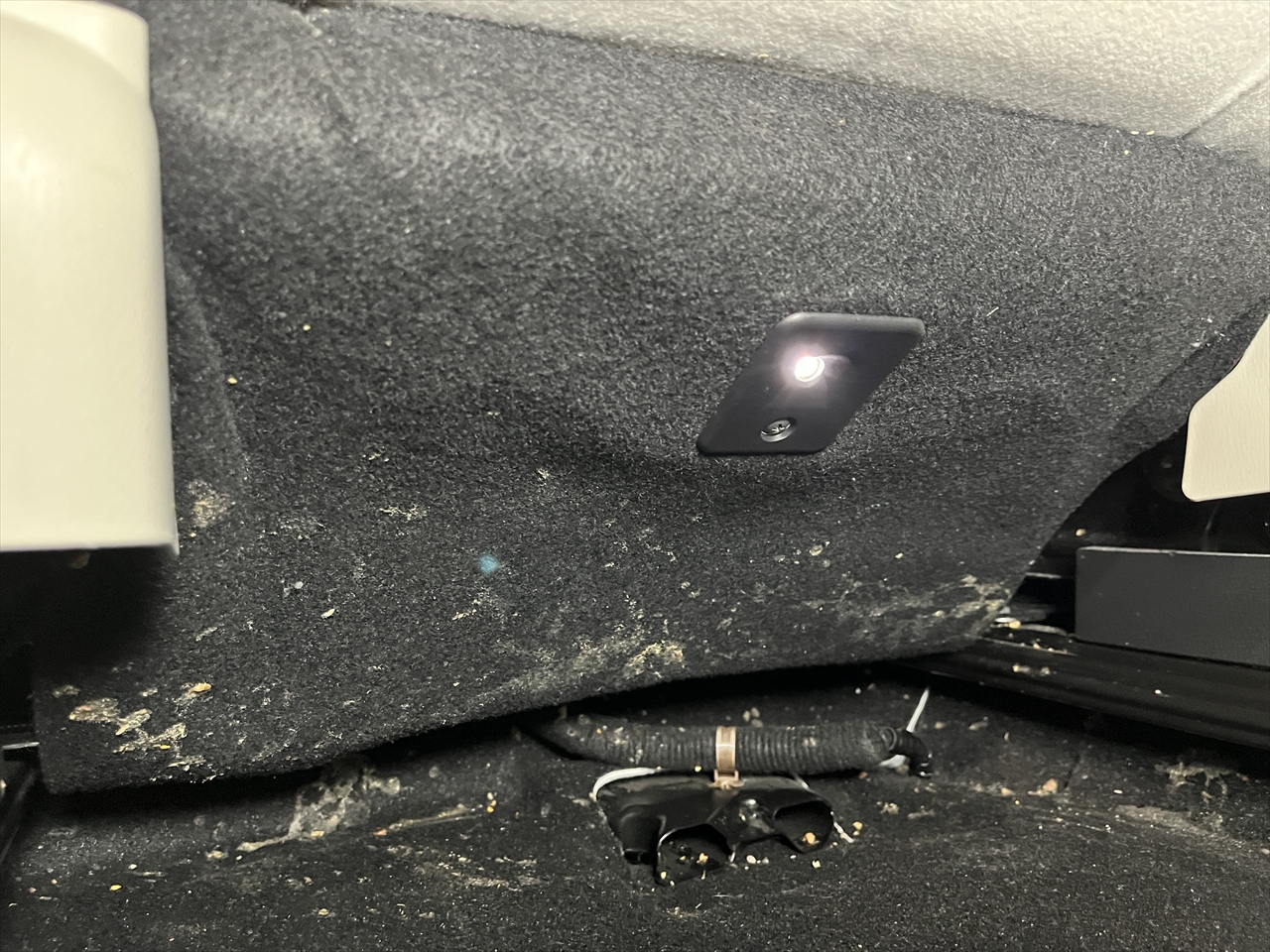 車内クリーニング (嘔吐 シート周り)