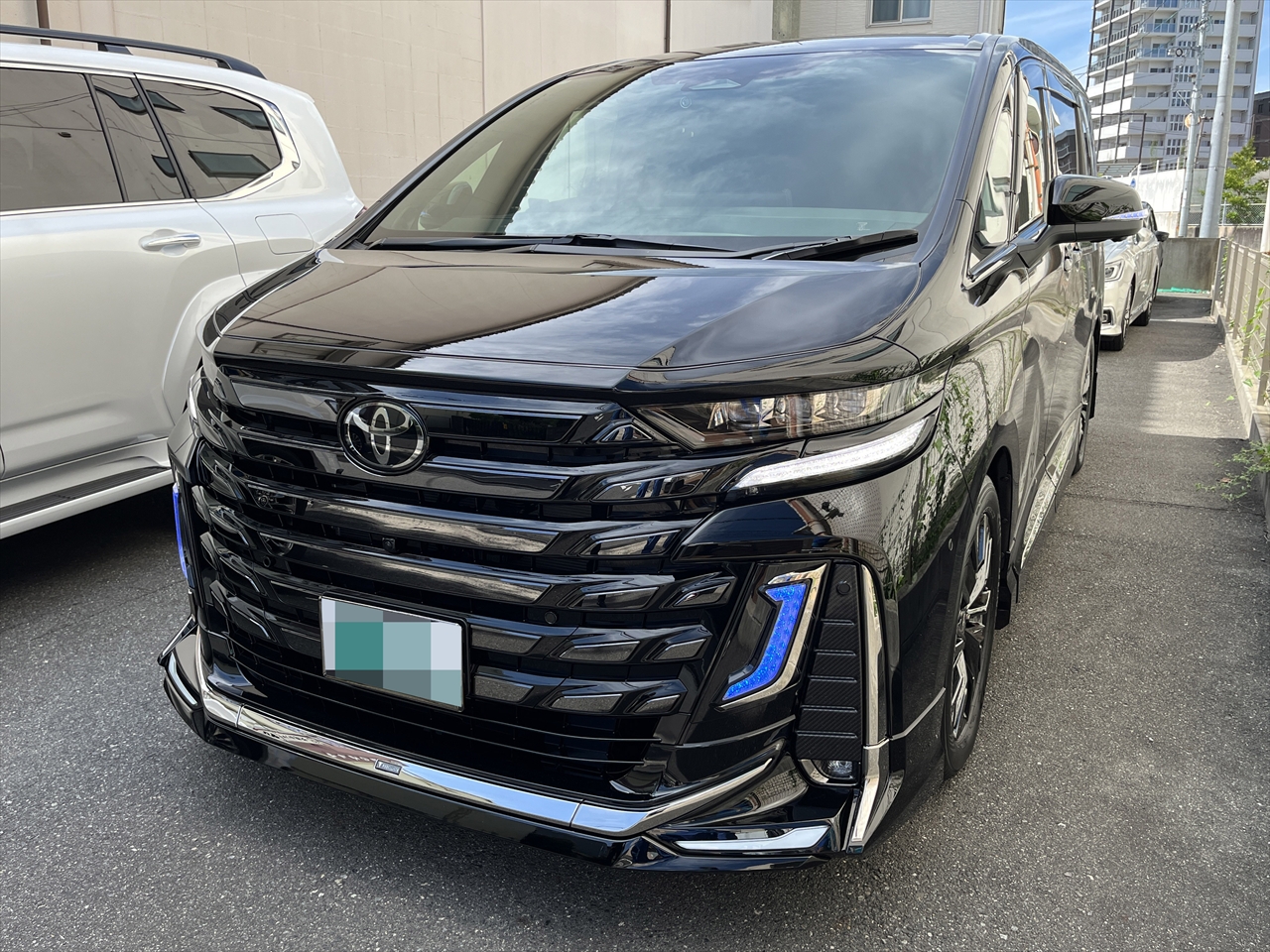 フロントスポイラー交換