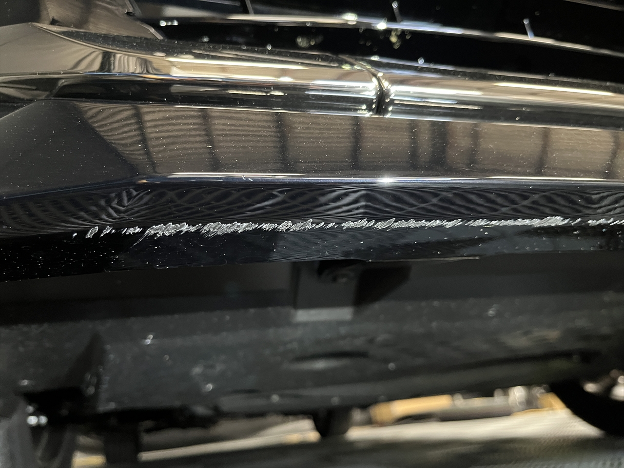 フロントスポイラー交換