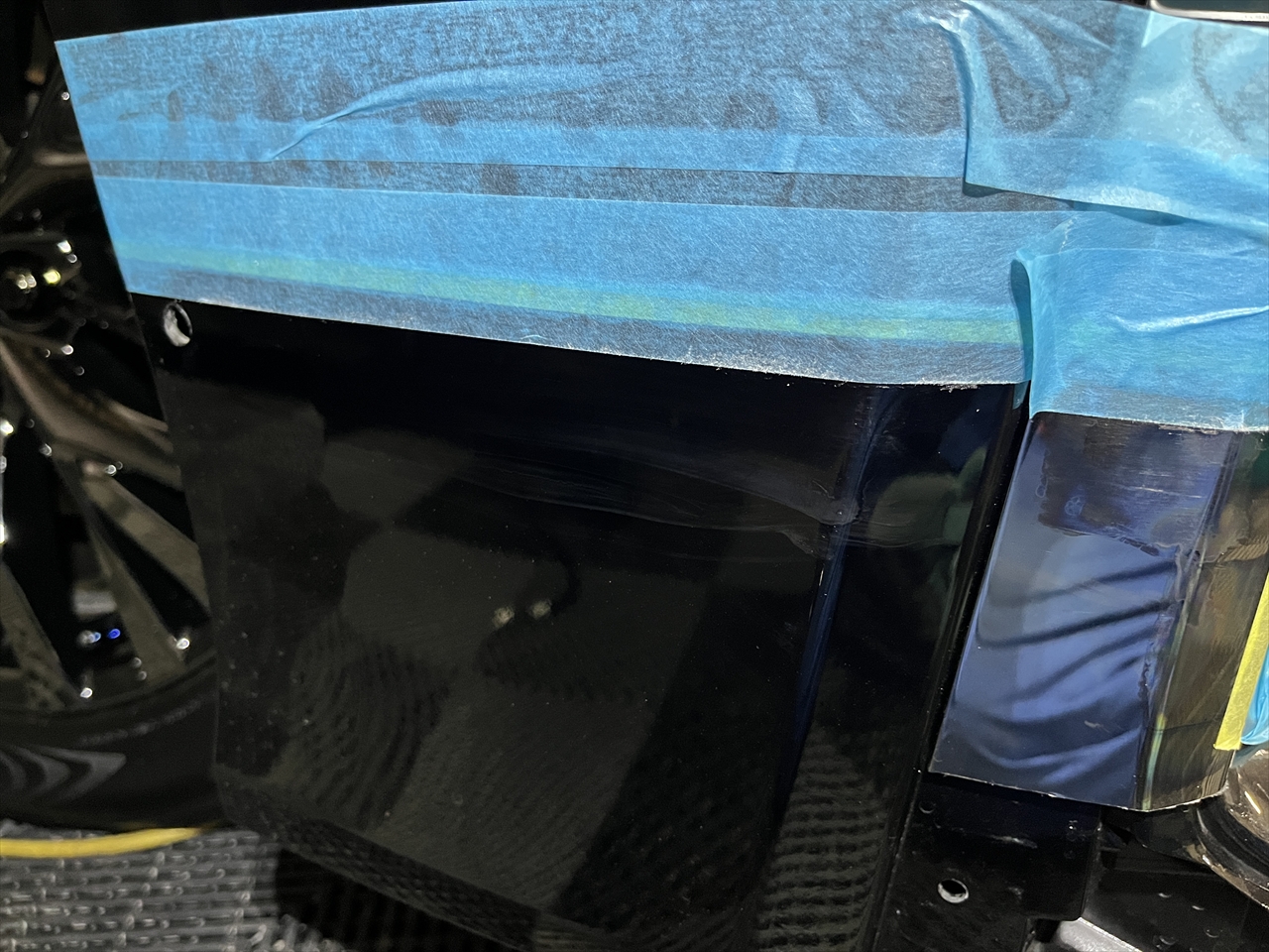 フロントスポイラー交換