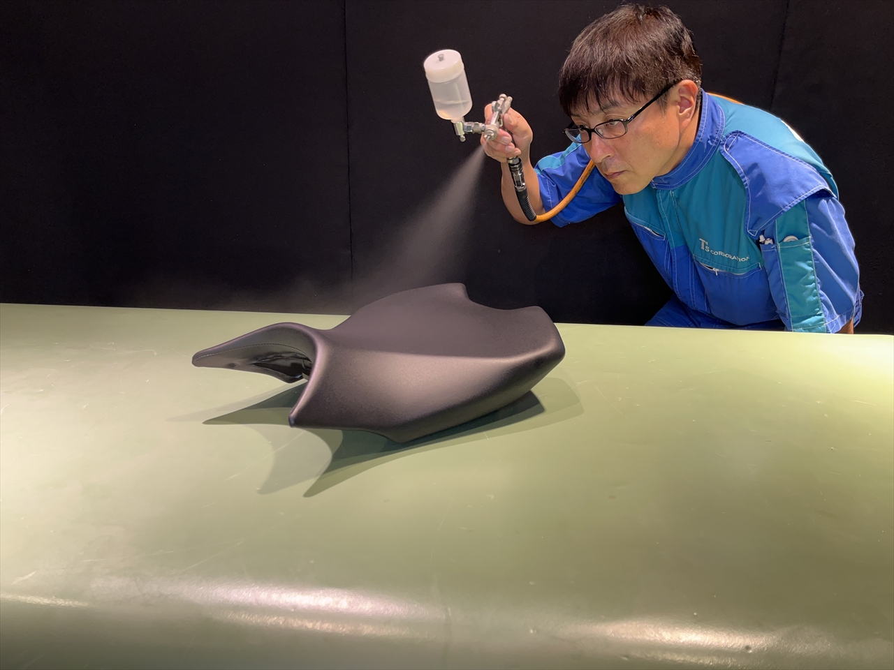 バイクコーティング(レザーシート)