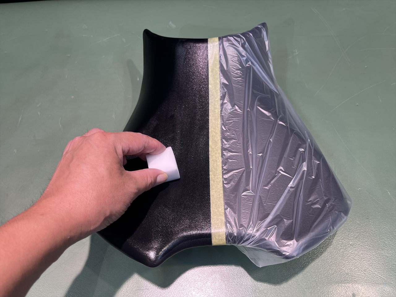 バイクコーティング(レザーシート)