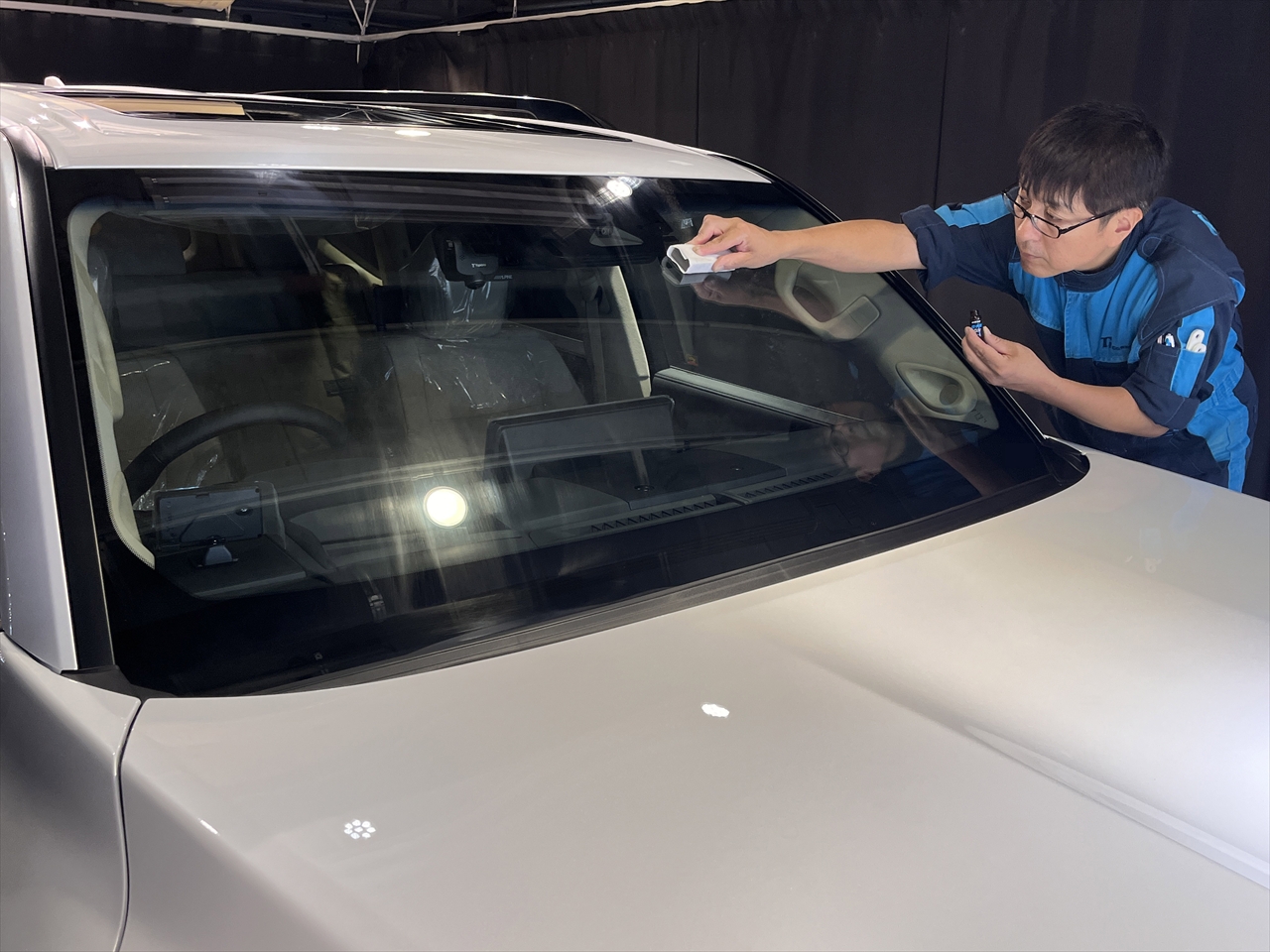 ガラス撥水コーティング