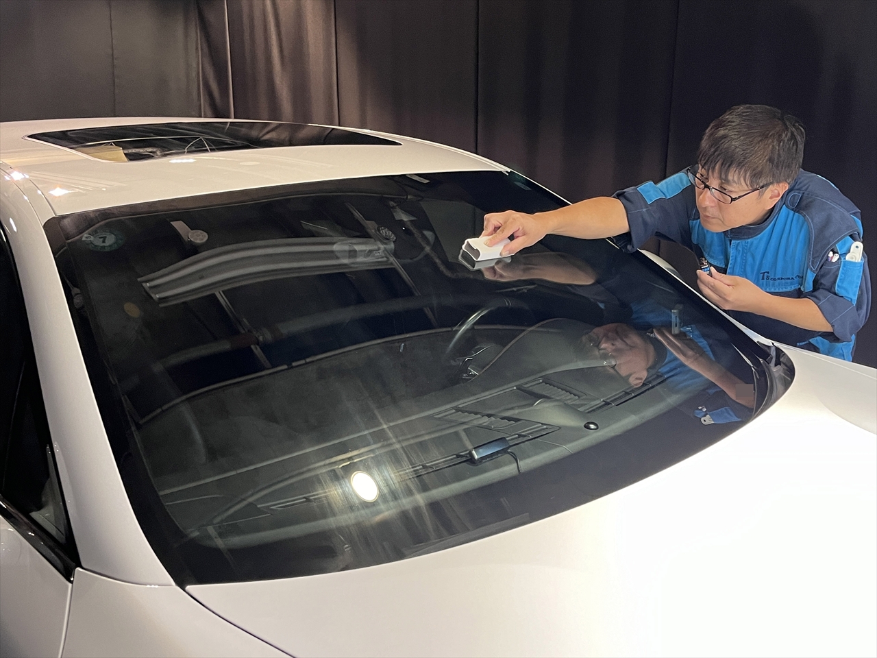 ガラス撥水コーティング