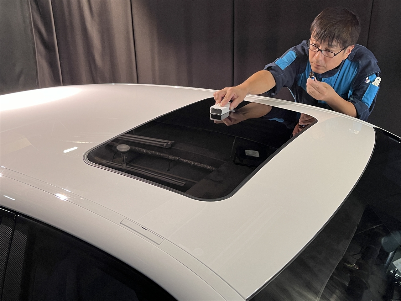 ガラス撥水コーティング