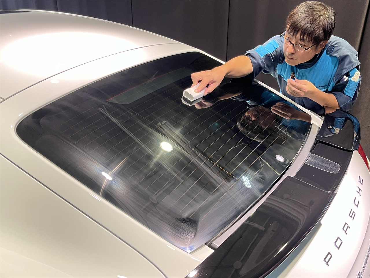 ガラス撥水コーティング