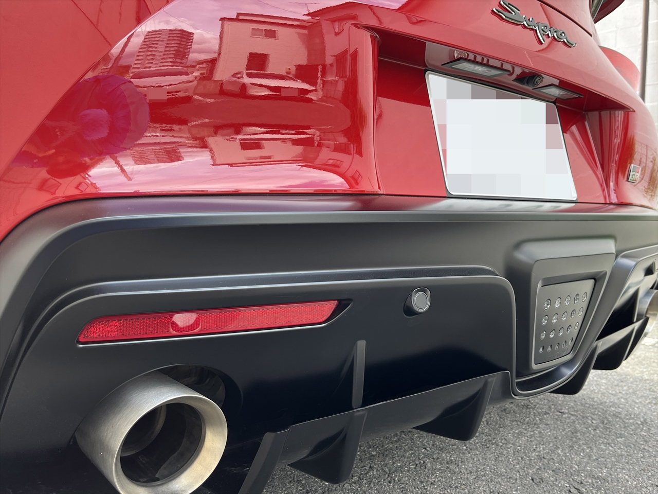 リアバンパー交換修理