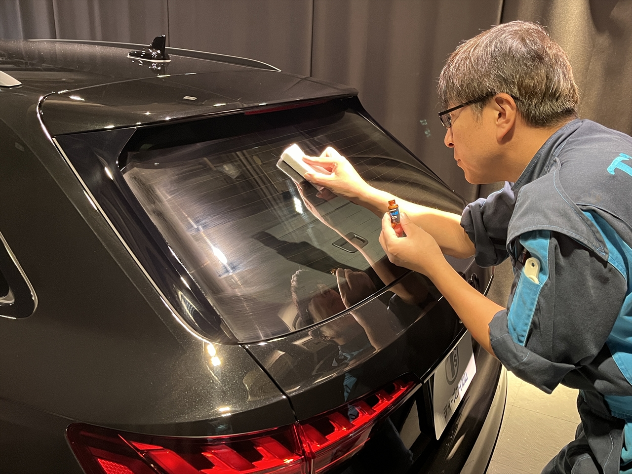 ガラス撥水コーティング