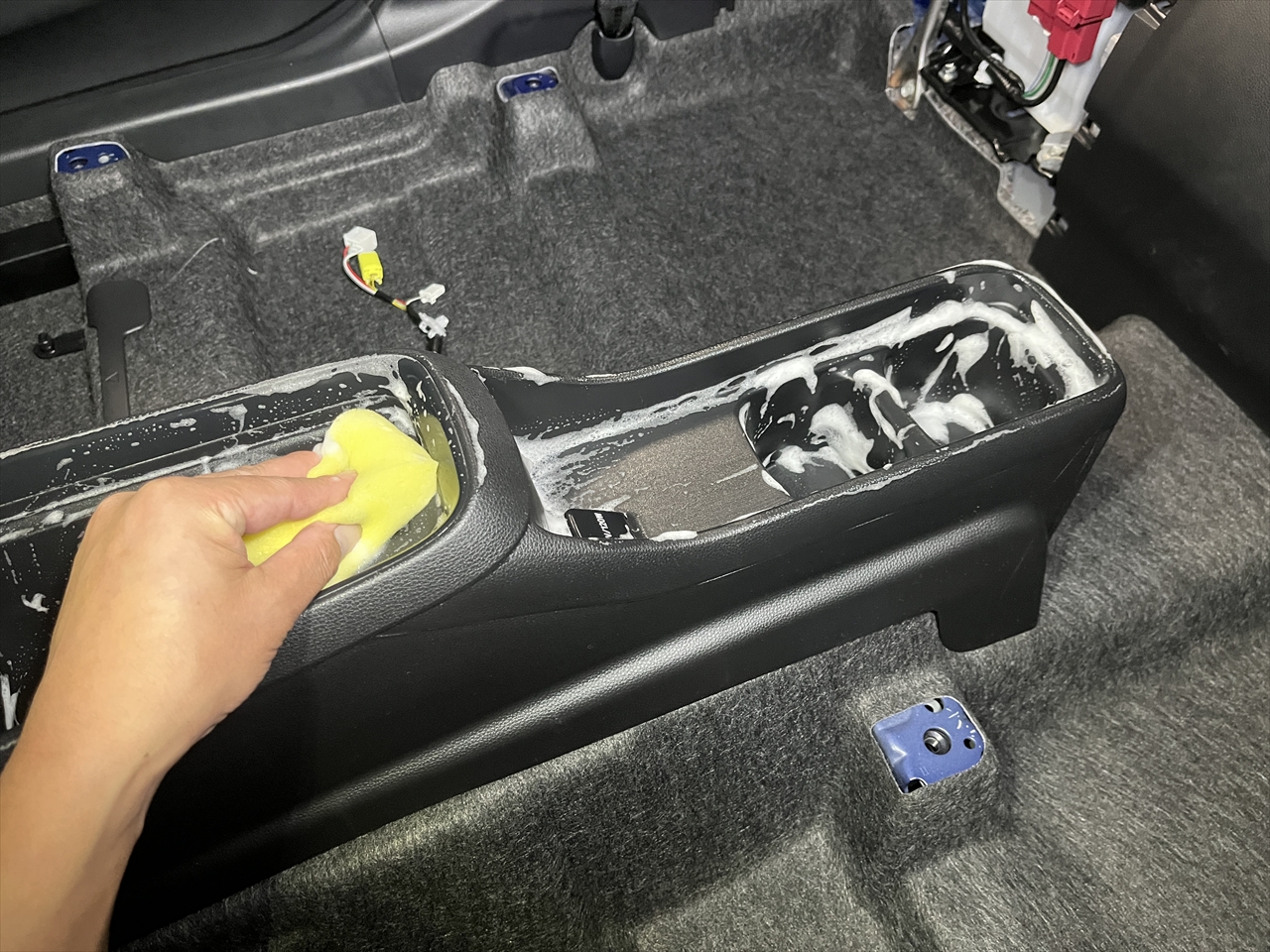 車内クリーニング(嘔吐)