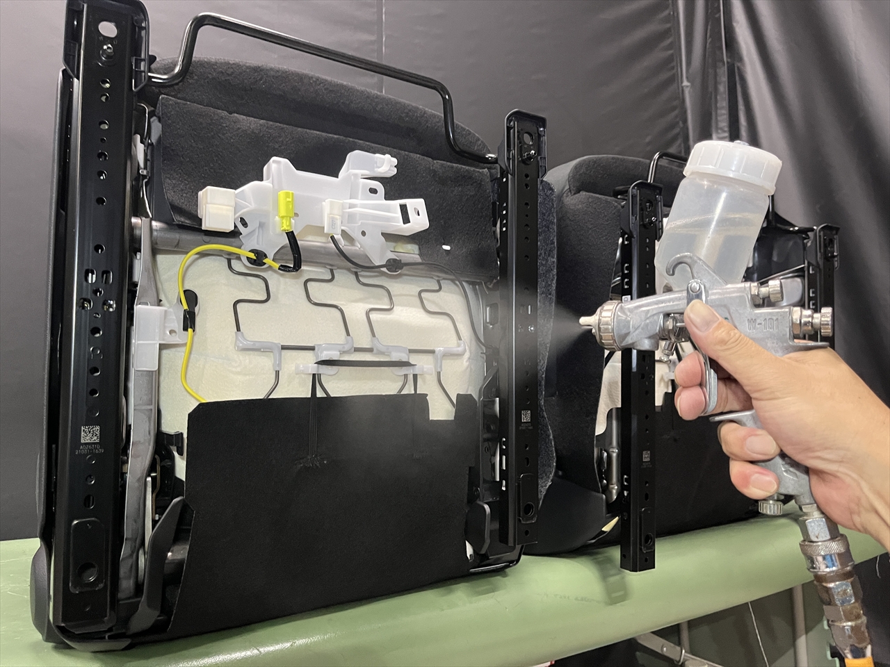 車内クリーニング(嘔吐)