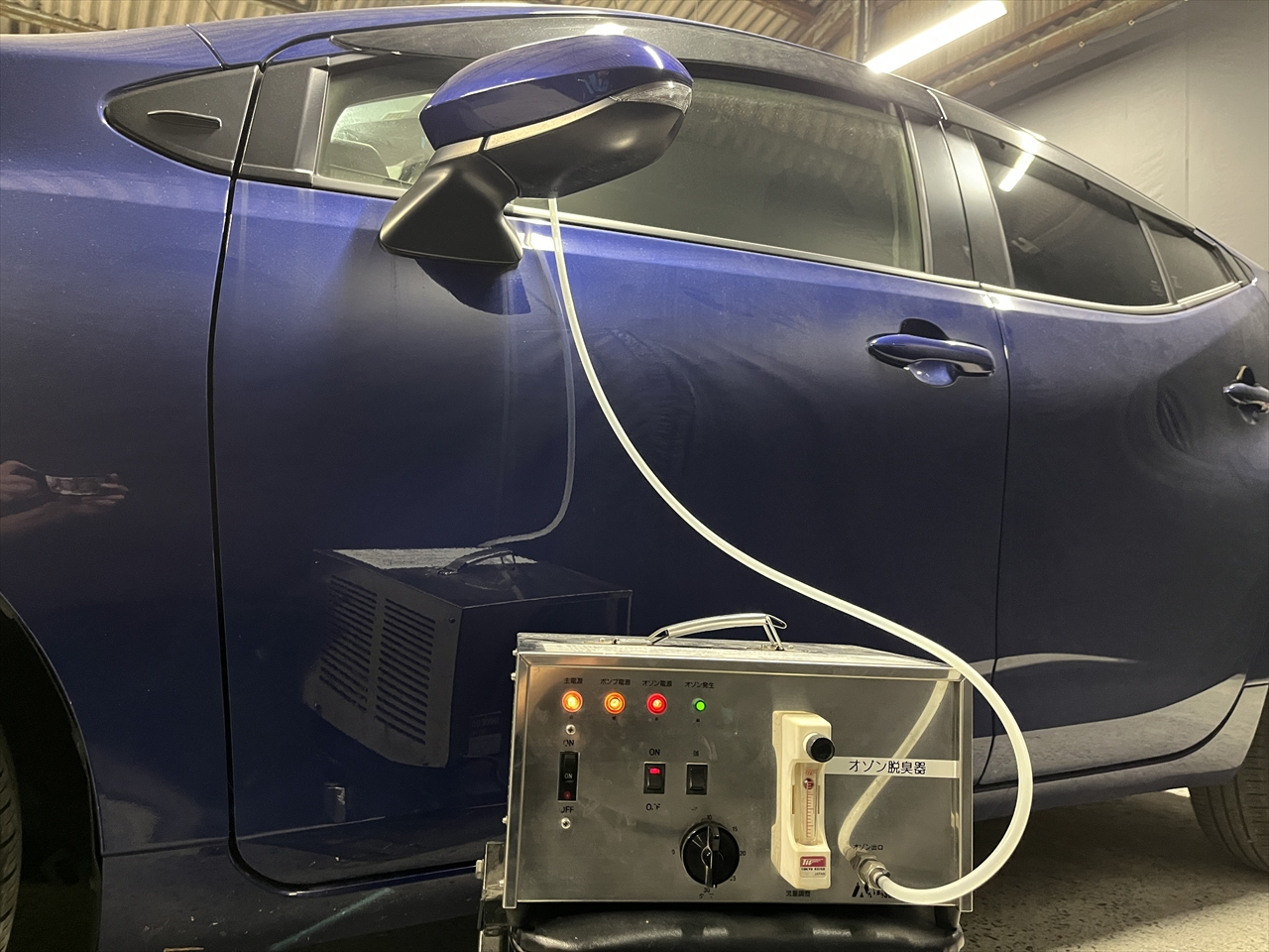 車内クリーニング(嘔吐)