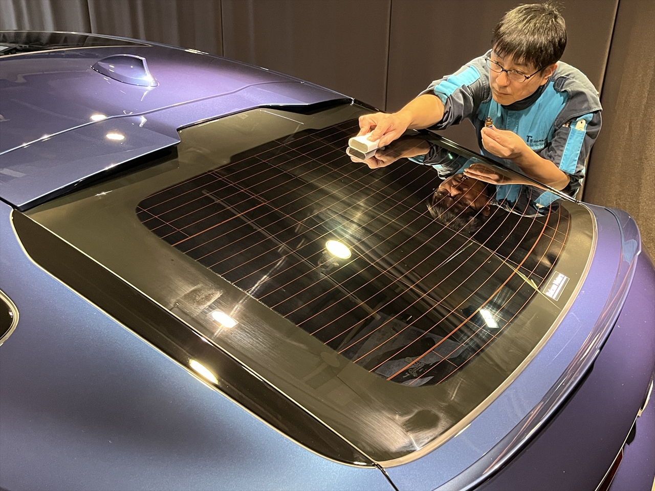 ガラス撥水コーティング