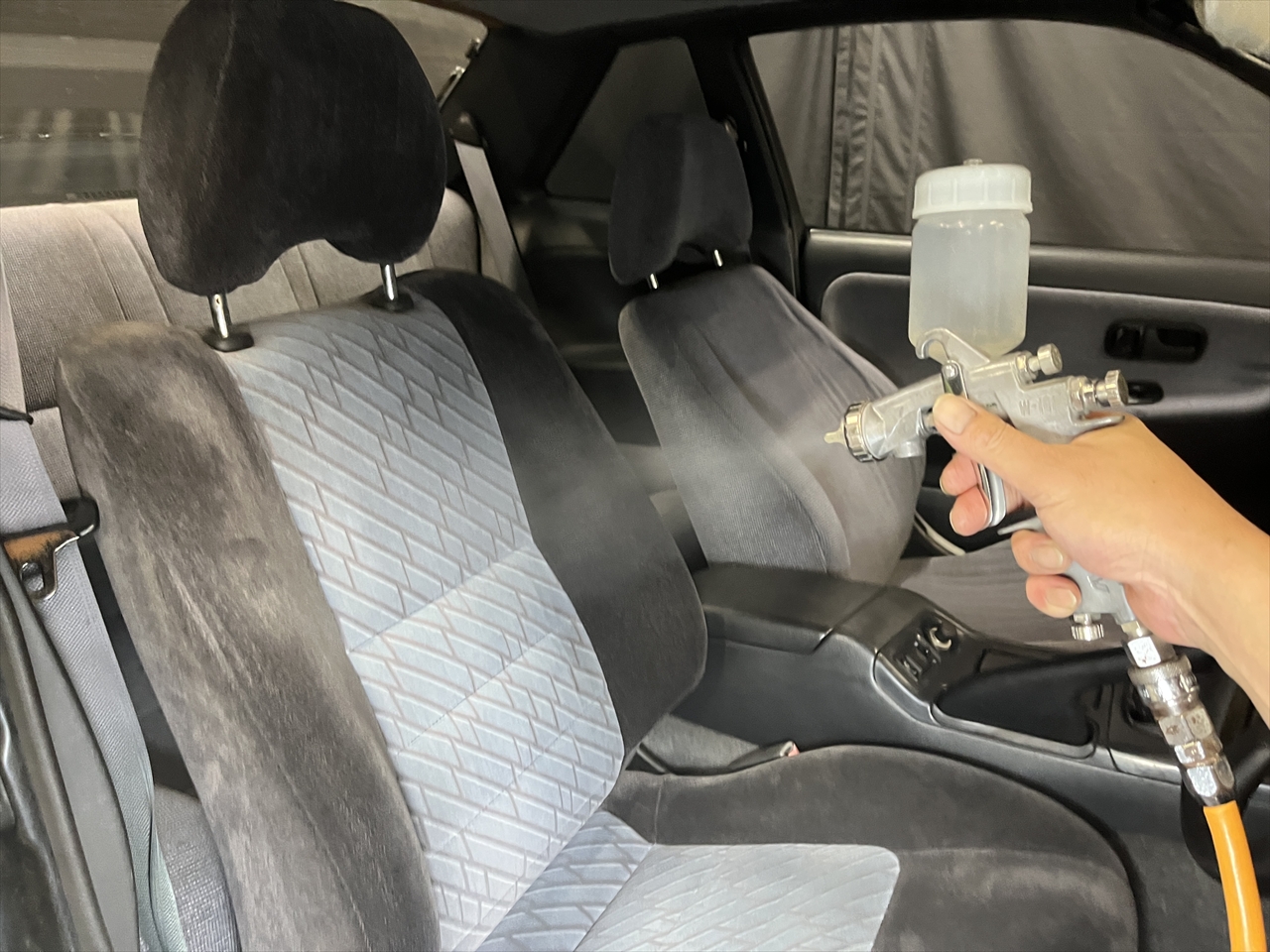 車内クリーニング(カビ)