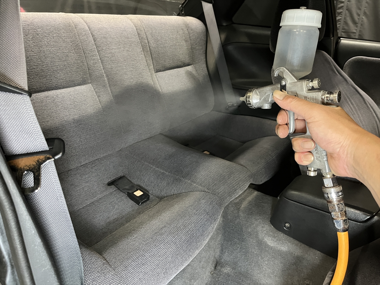 車内クリーニング(カビ)