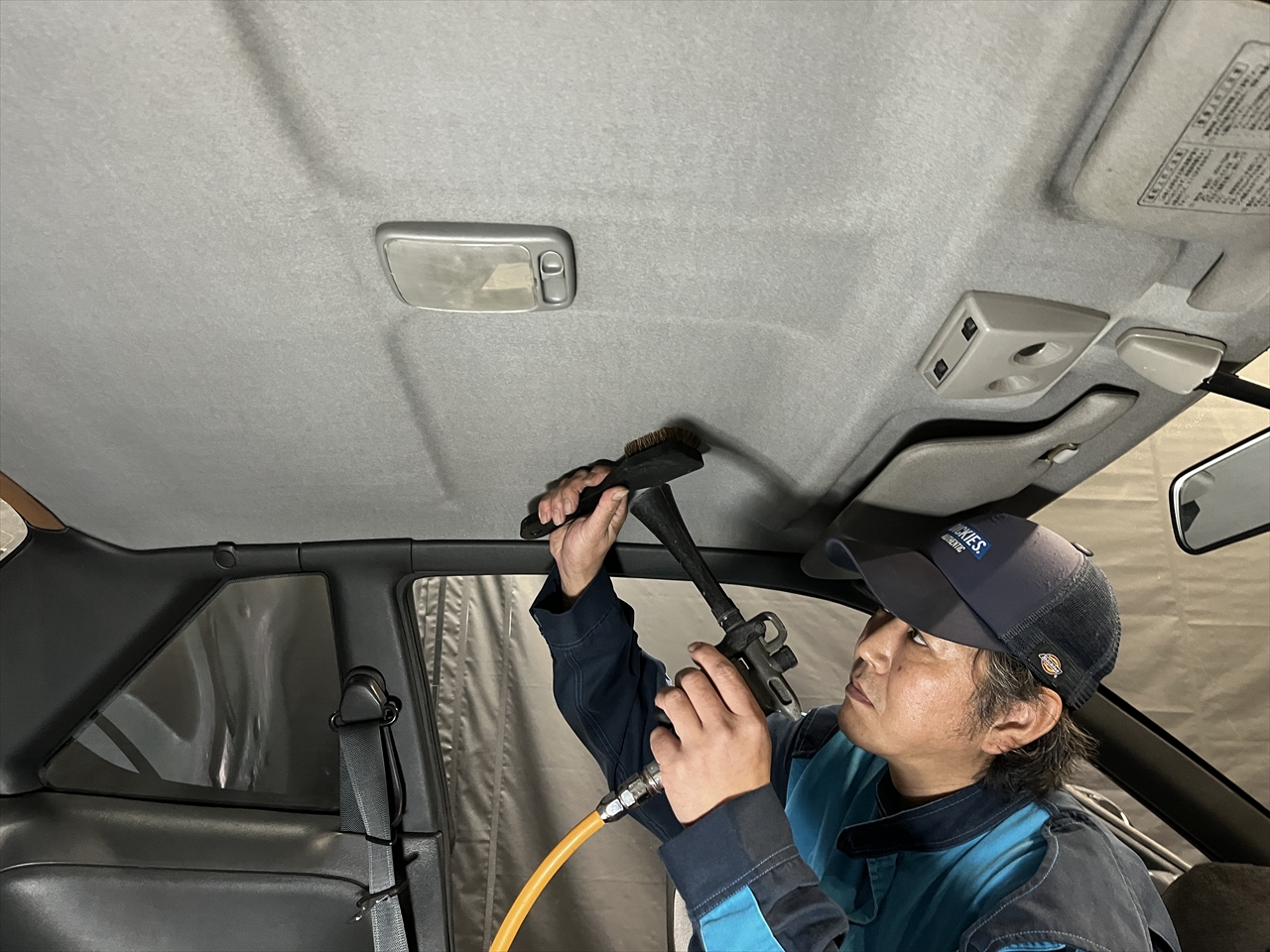 車内クリーニング(カビ)