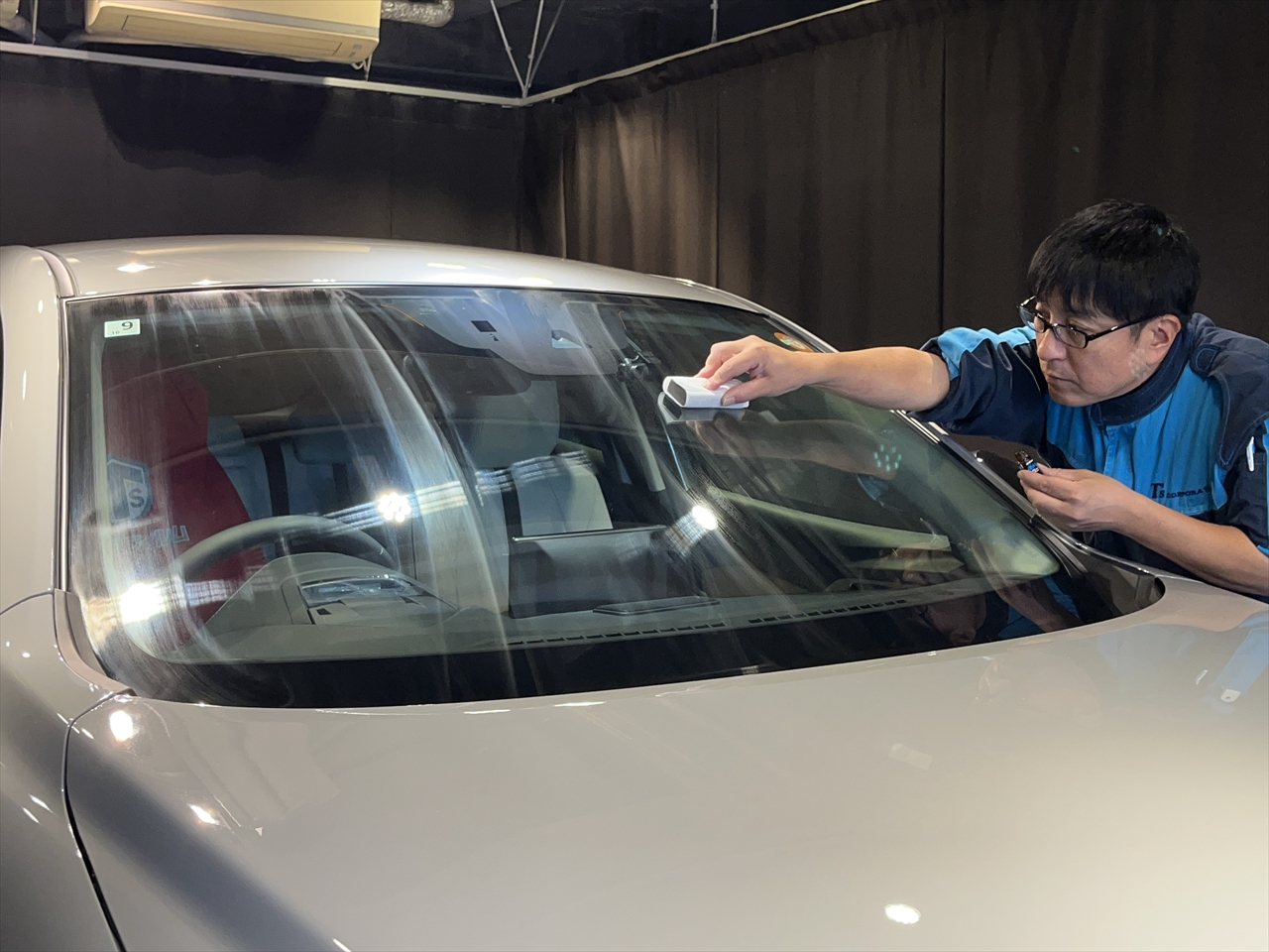 ガラス撥水コーティング