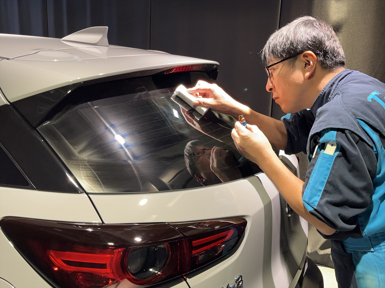 ガラス撥水コーティング