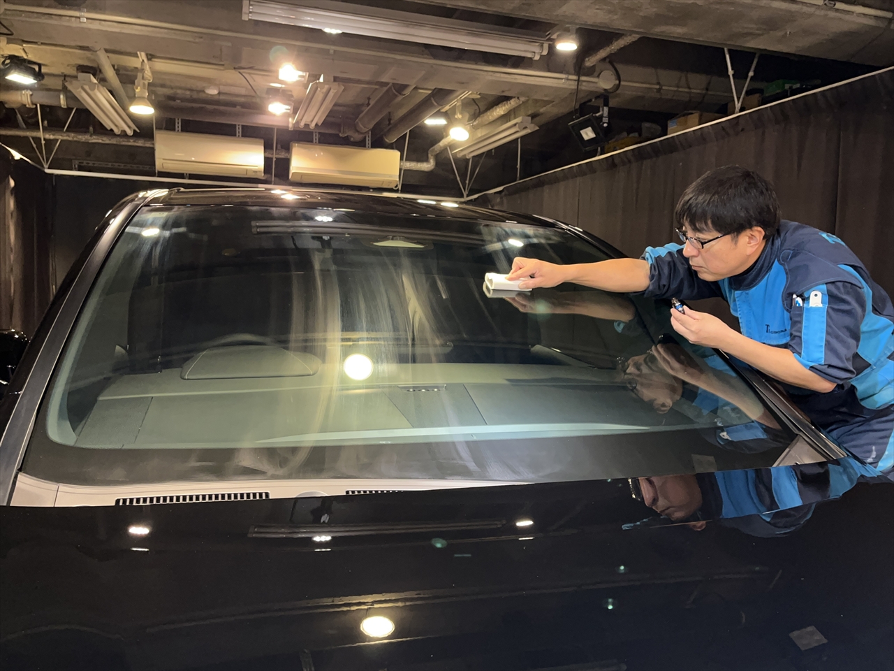 ガラス撥水コーティング