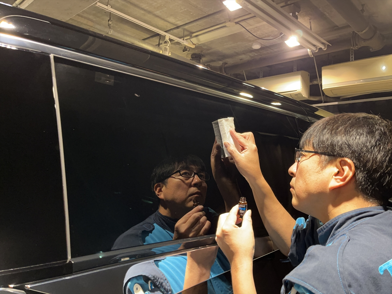 ガラス撥水コーティング