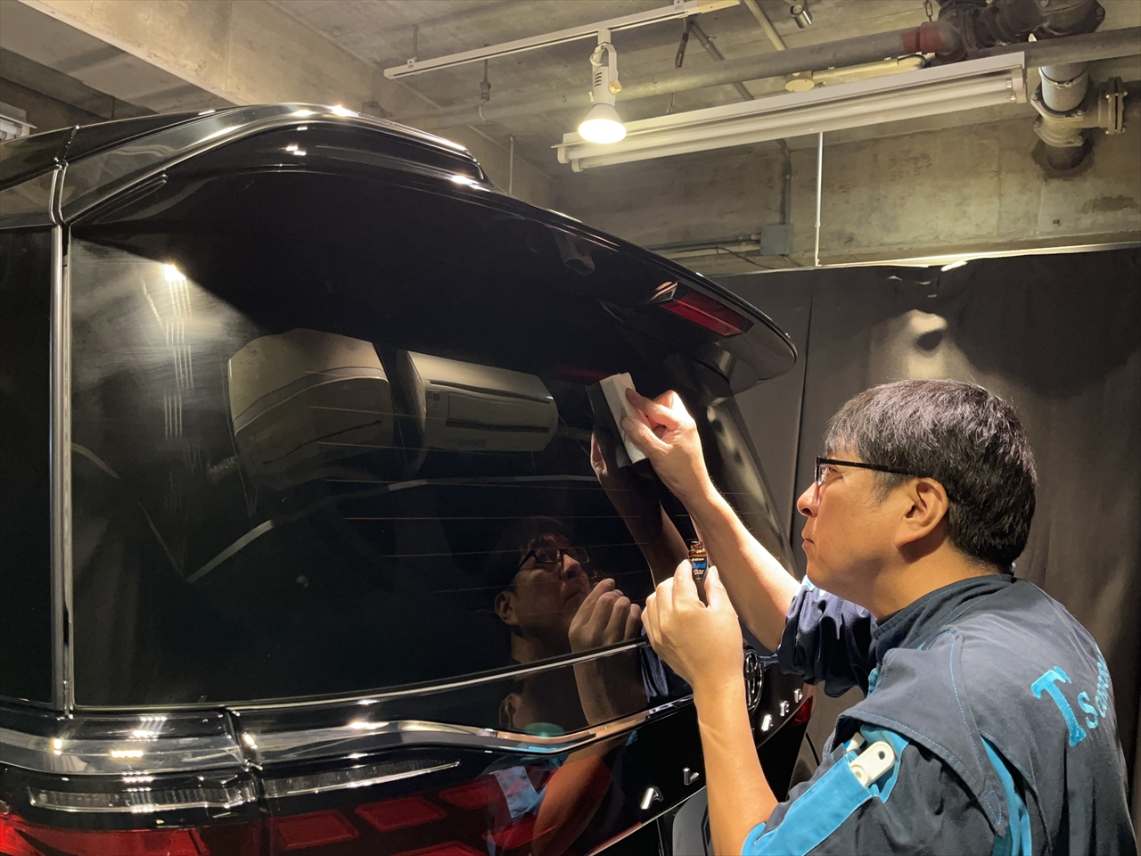 ガラス撥水コーティング