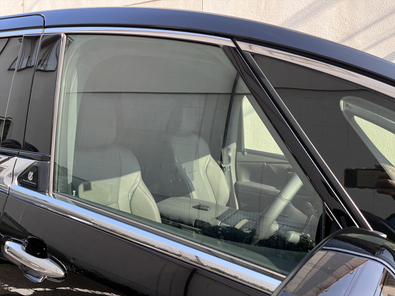 ガラス撥水コーティング