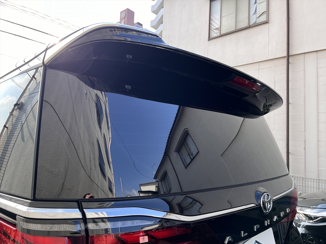 ガラス撥水コーティング