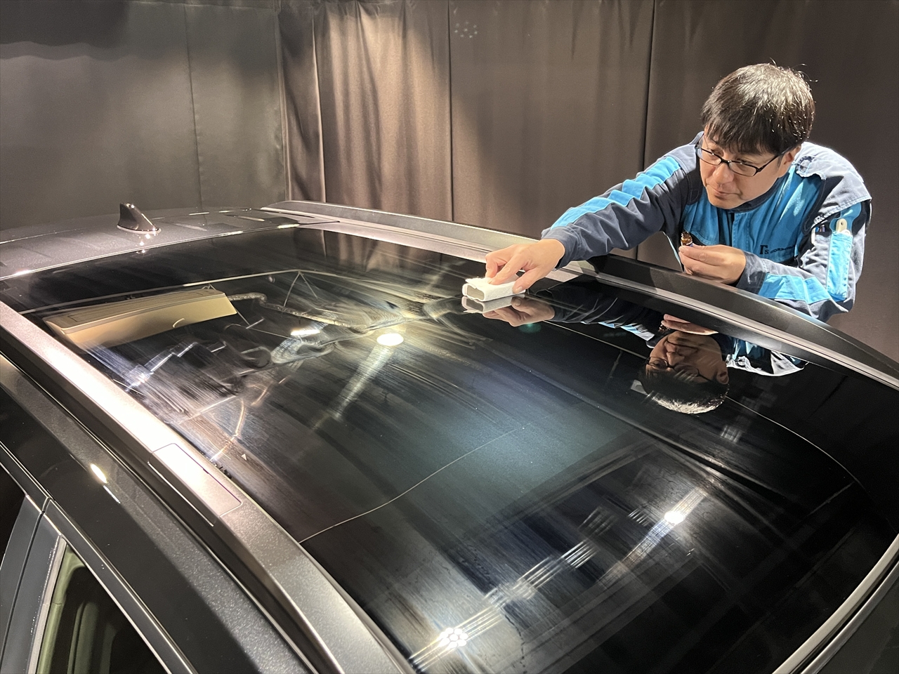 ガラス撥水コーティング