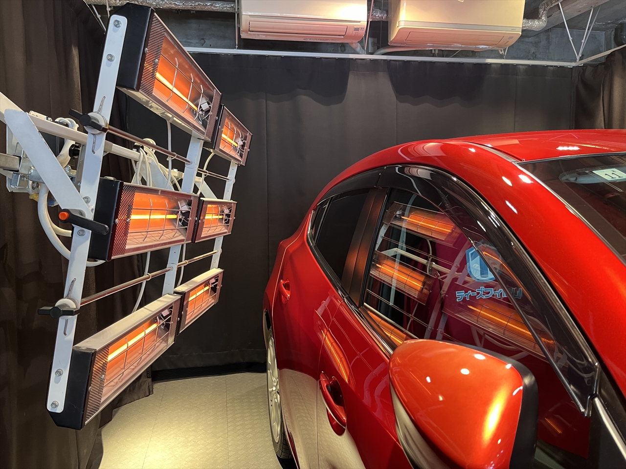 ガラス撥水コーティング