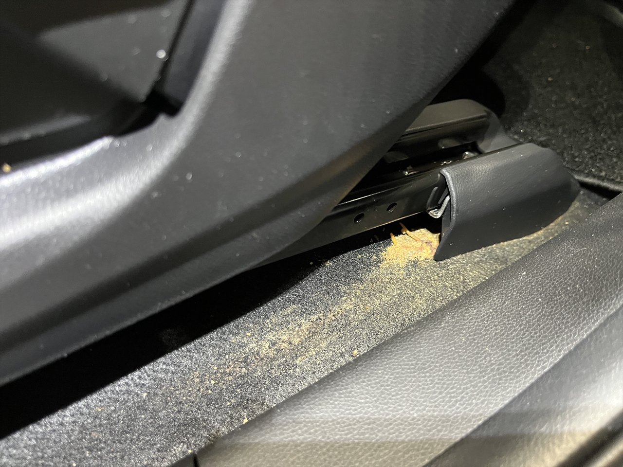 車内クリーニング (嘔吐 シート周り)