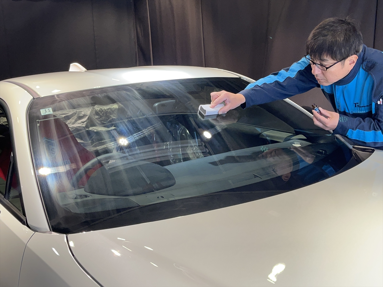 ガラス撥水コーティング