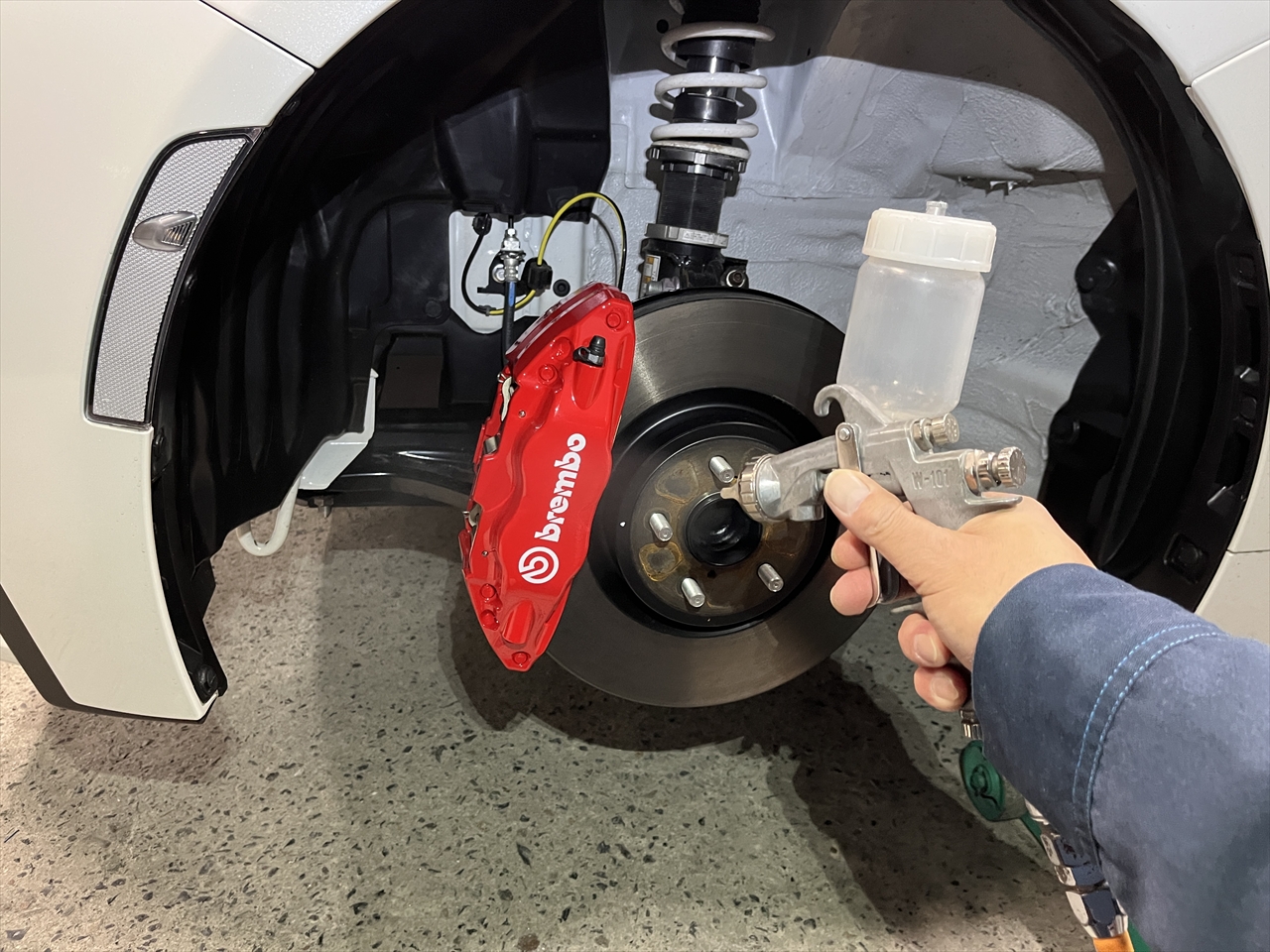 キャリパーコーティング