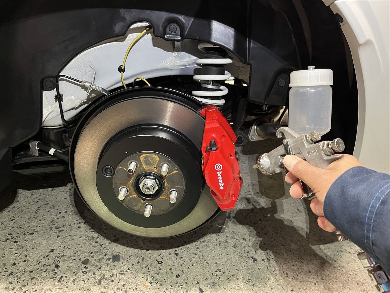 キャリパーコーティング