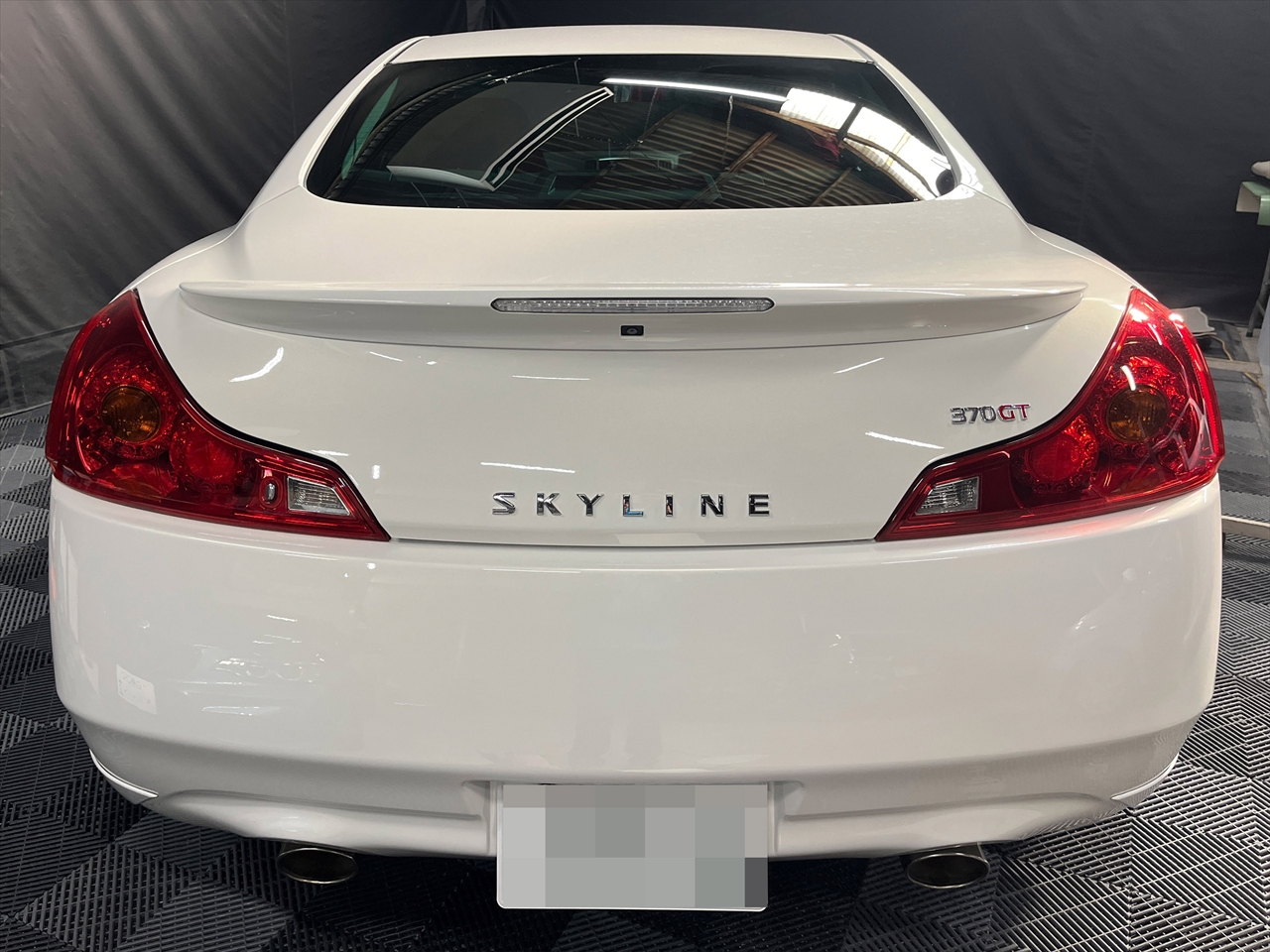 リアガラス交換