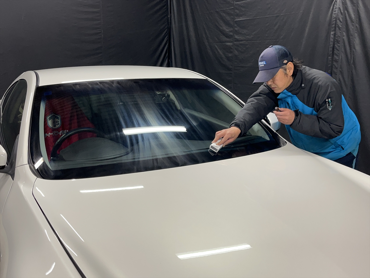 ガラス撥水コーティング