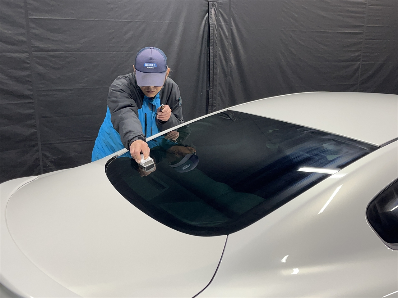 ガラス撥水コーティング