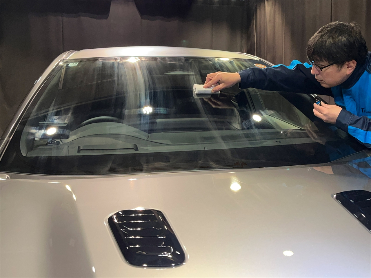 ガラス撥水コーティング