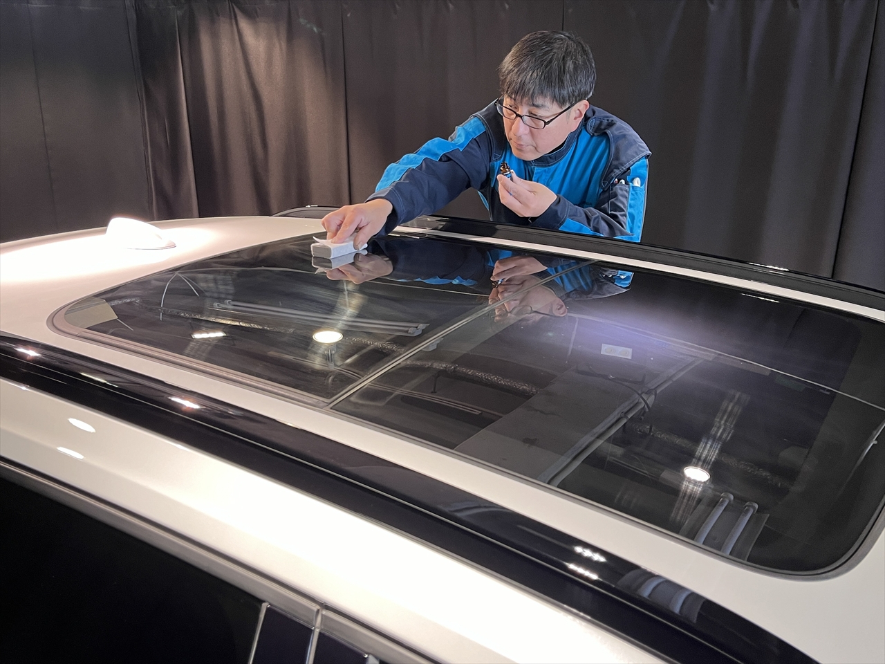 ガラス撥水コーティング