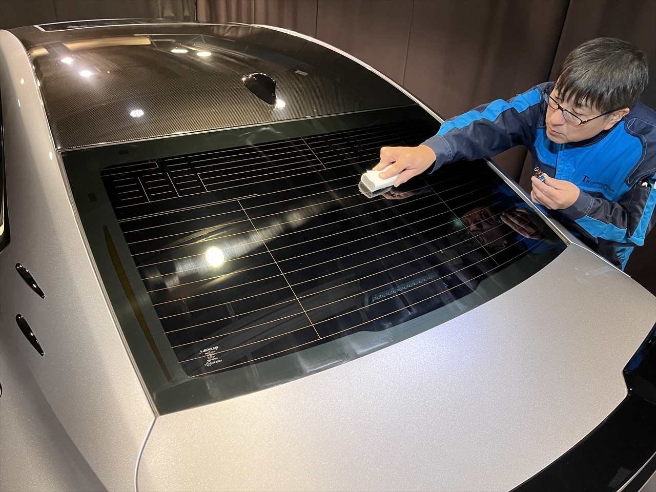 ガラス撥水コーティング