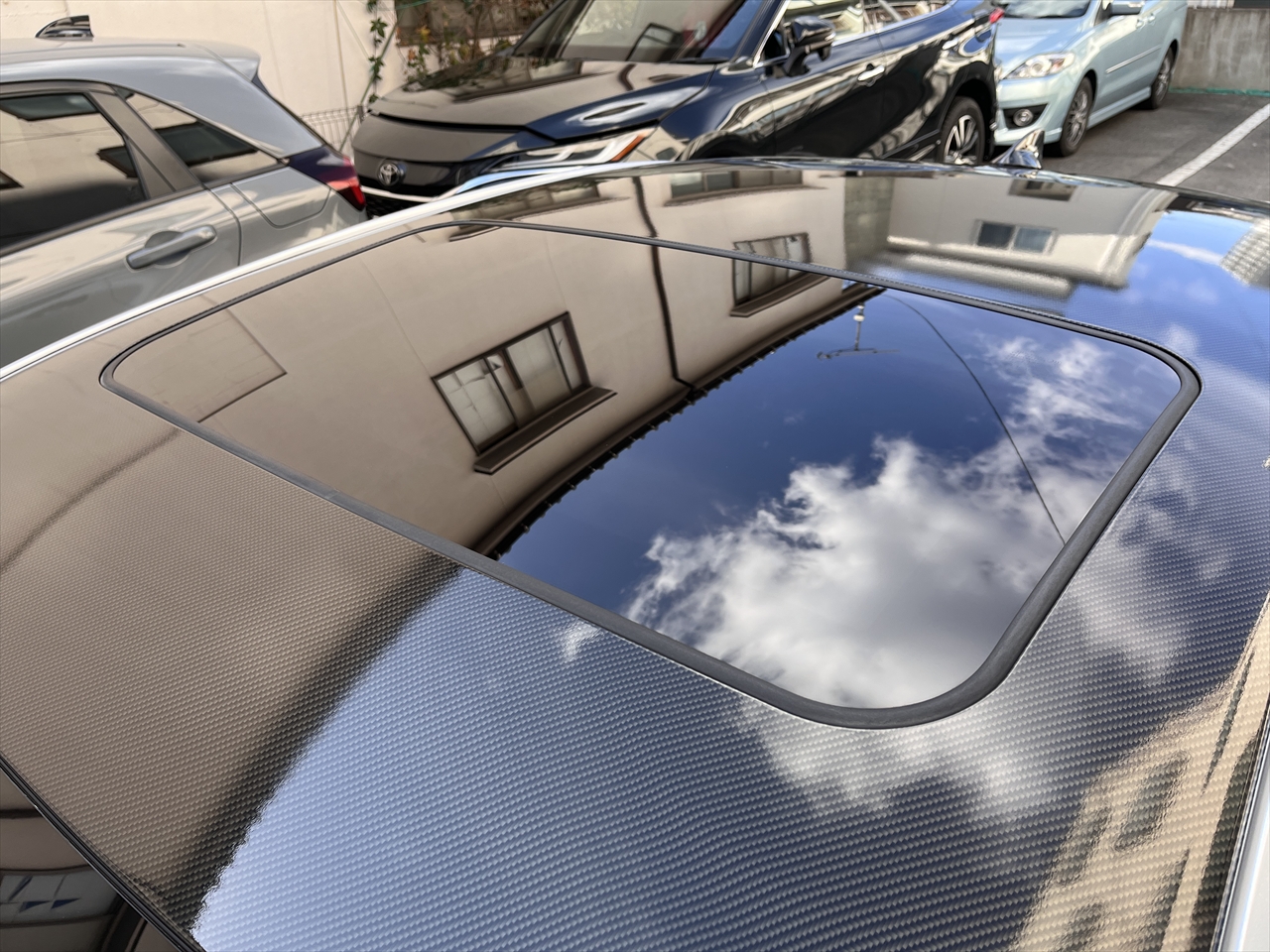 ガラス撥水コーティング