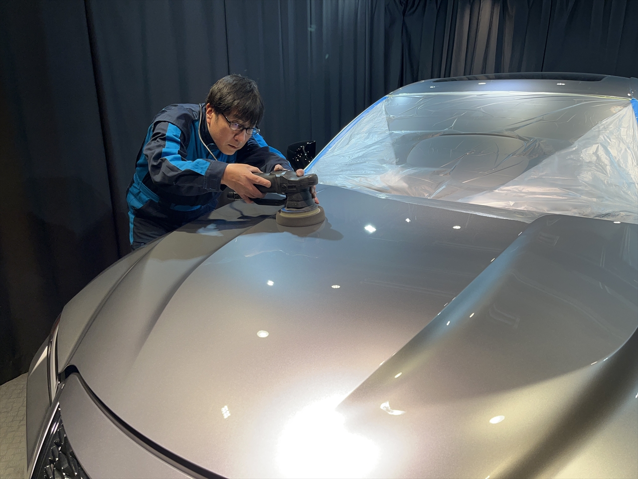 ボディ磨き 塗装強化処理