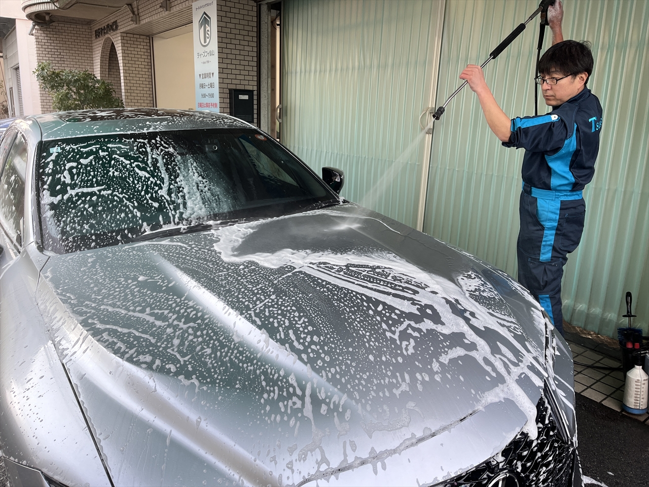 純水洗車