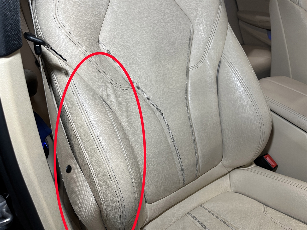 内装リペア・修理(レザーシート補修)