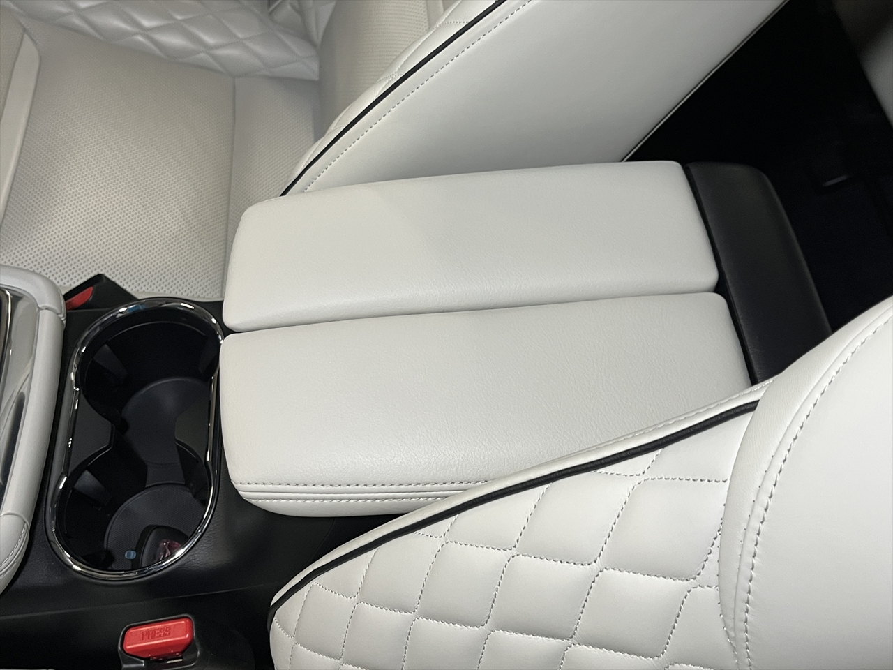 車内クリーニング (嘔吐 センターコンソール周り)