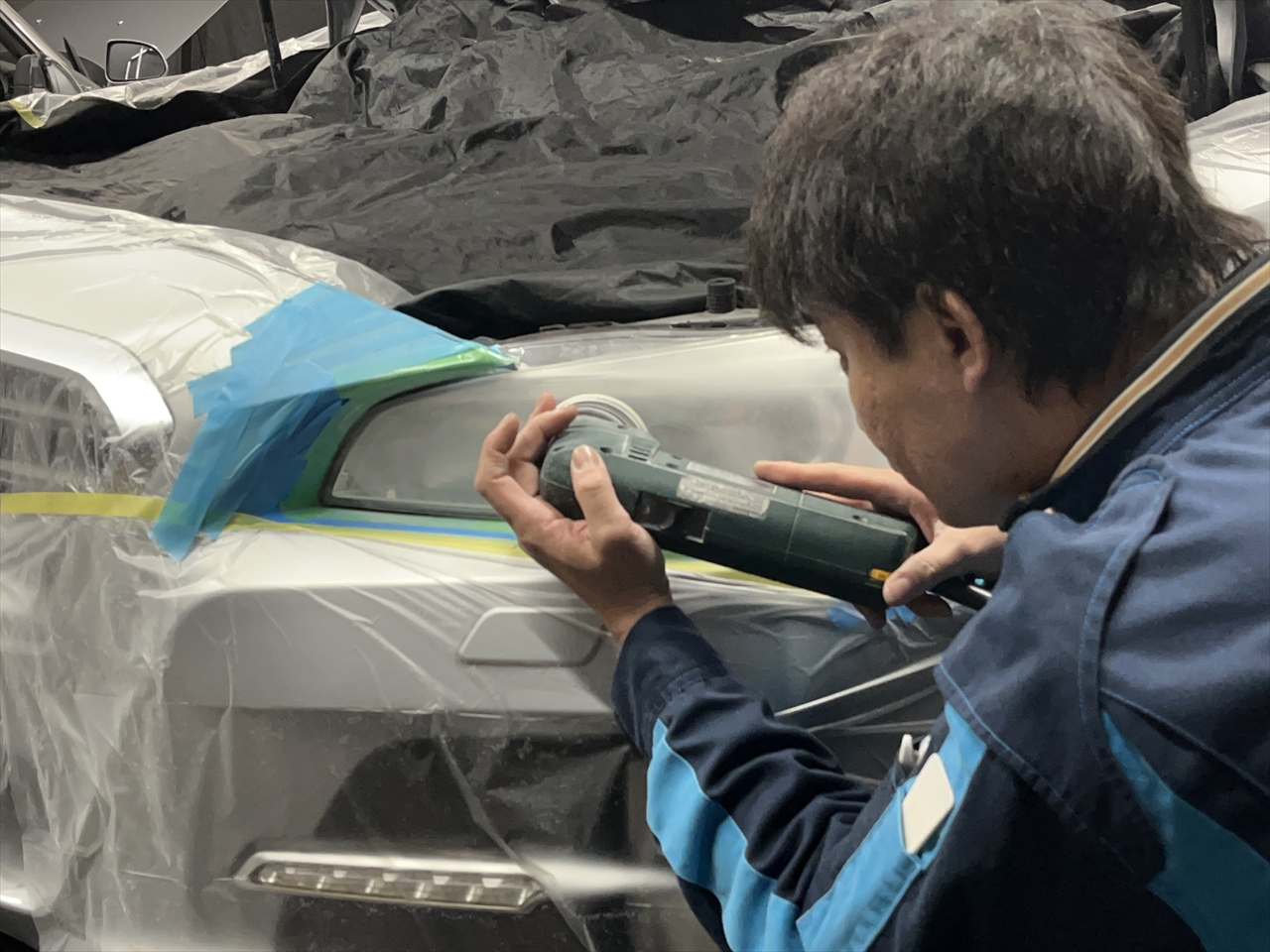 ヘッドライトリペア