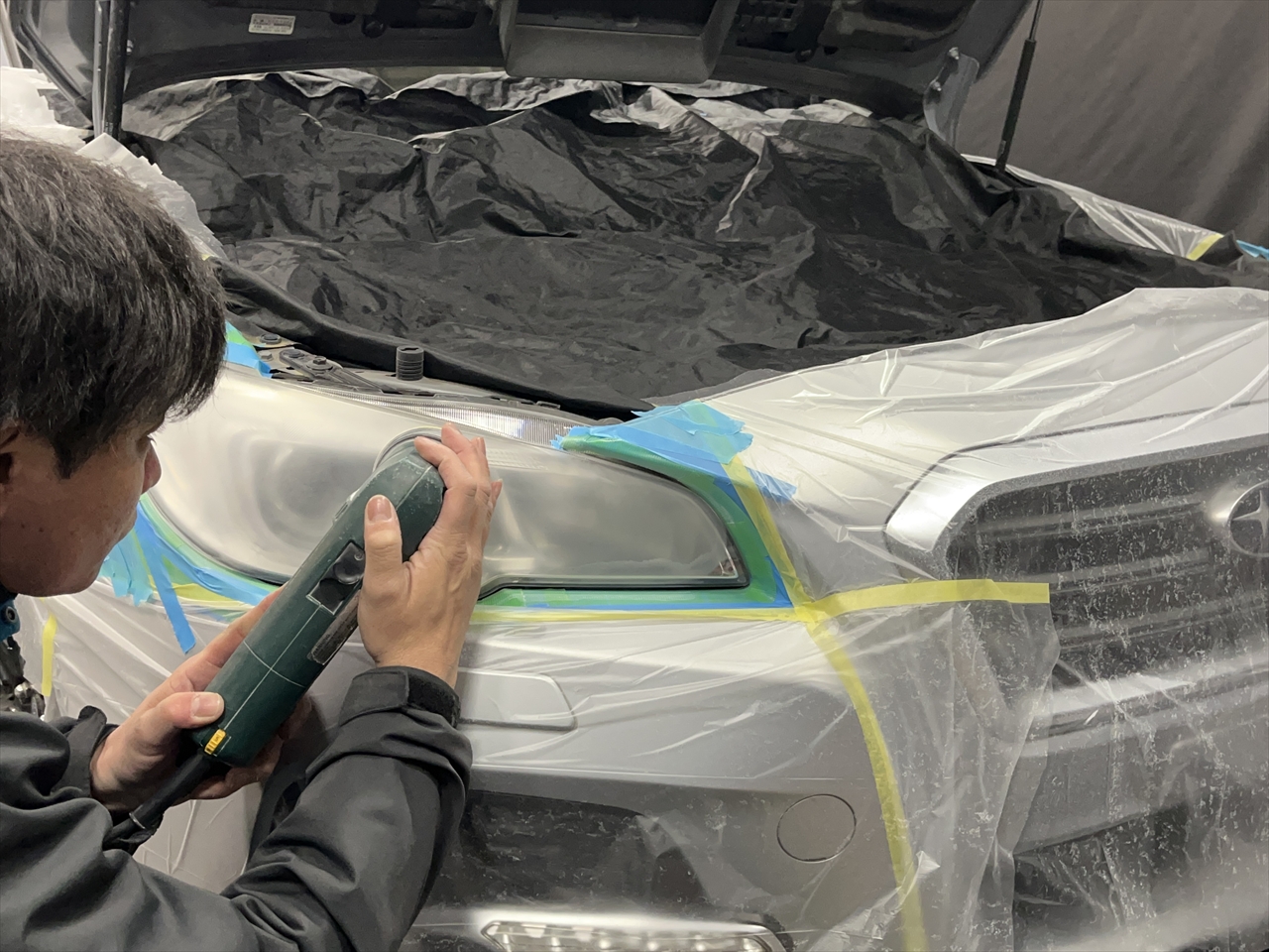 ヘッドライトリペア