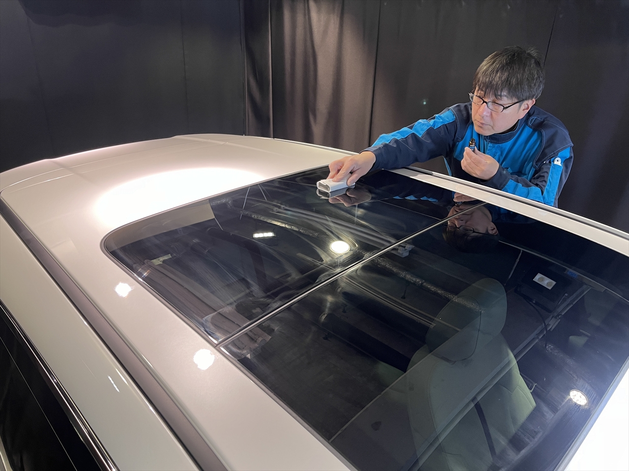 ガラス撥水コーティング